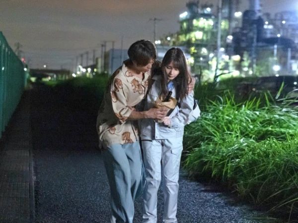 【孤独な工場女子の甘い罠】『もう…外に出して…』人付き合いが苦手な地味女子がクズ男と恋人気分で同棲！毎日ヤリまくり、彼氏のデカチンにメロメロ♡ウブなカラダを好き放題にされちゃう！